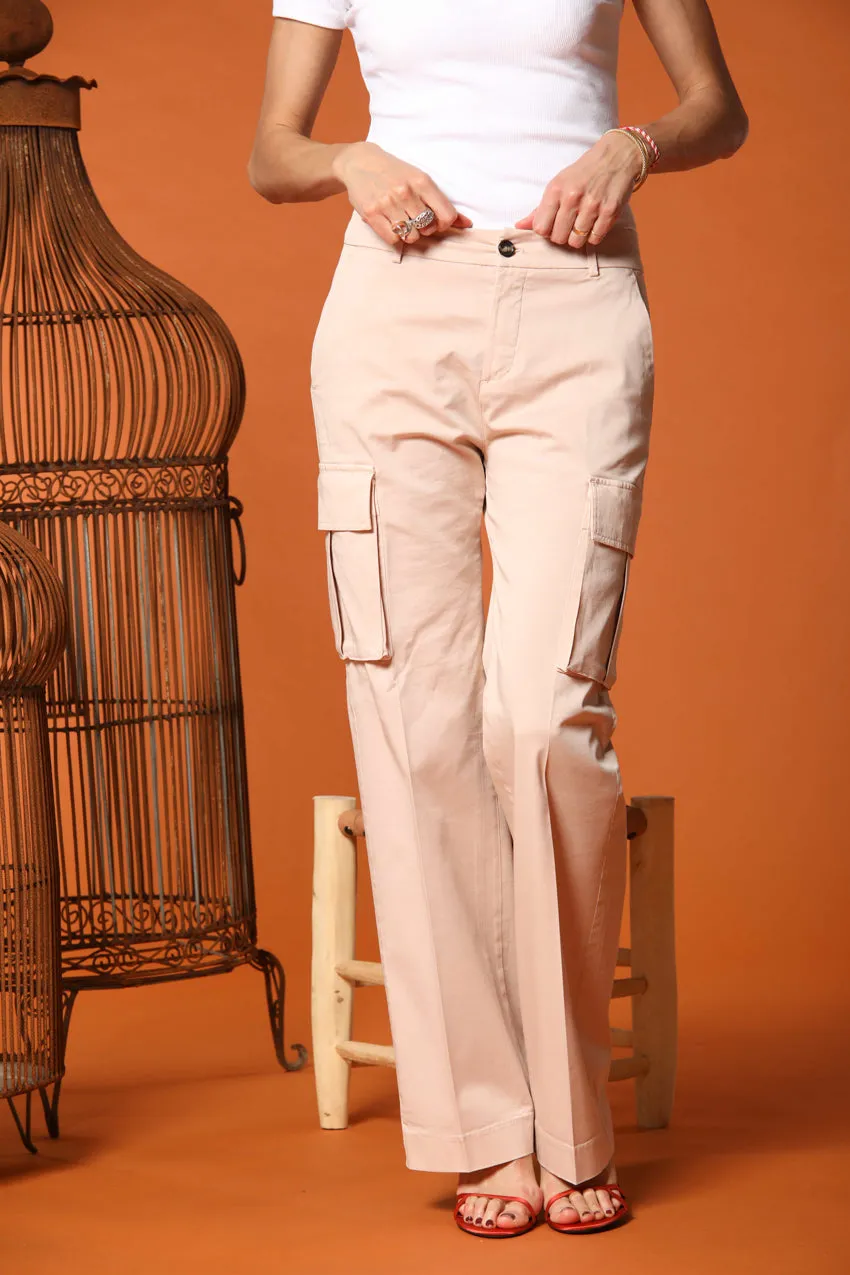 Victoria Cargo Pants women's in modal Straight fit sold by Mason's