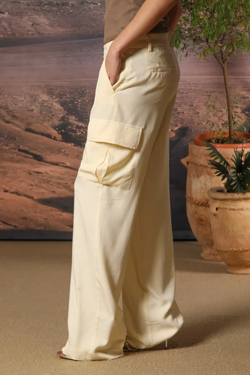 Victoria Cargo Pants women's in modal Straight fit sold by Mason's product image thumbnail 3