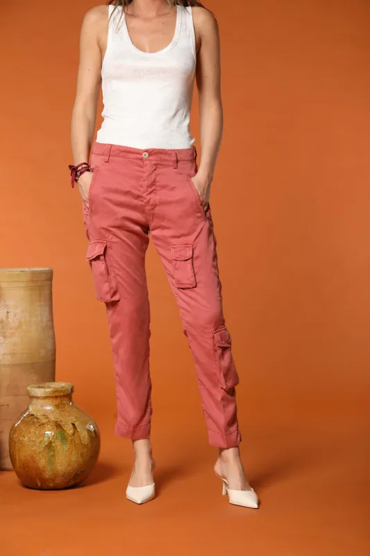 Asia Snake women's cargo pants in modal relaxed fit  sold by Mason's
