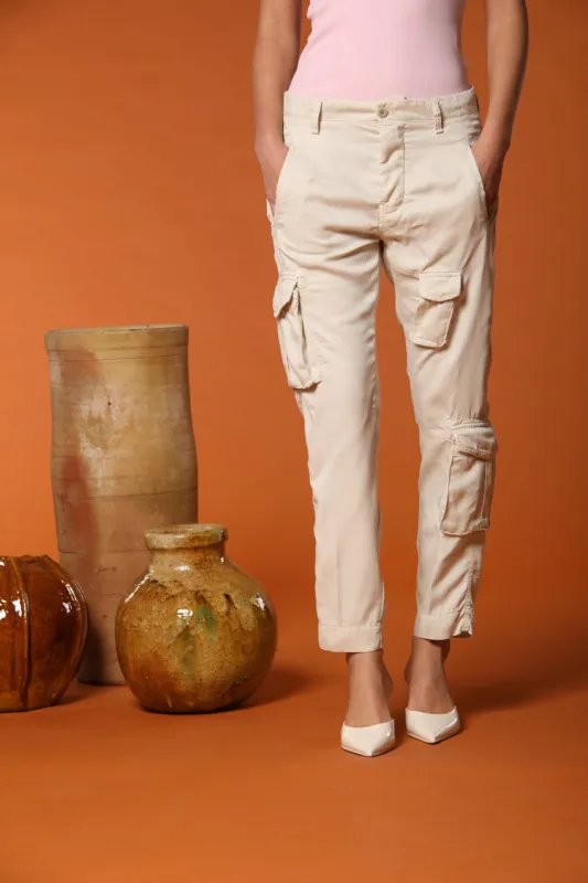 Asia Snake women's cargo pants in modal relaxed fit  sold by Mason's