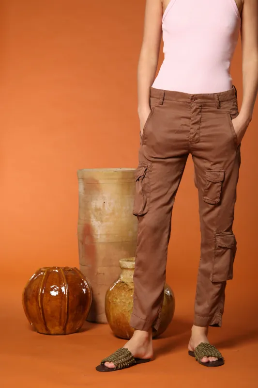 Asia Snake women's cargo pants in modal relaxed fit  sold by Mason's