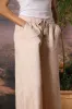 Portofino women's chino trousers in modal relaxed fit sold by Mason's