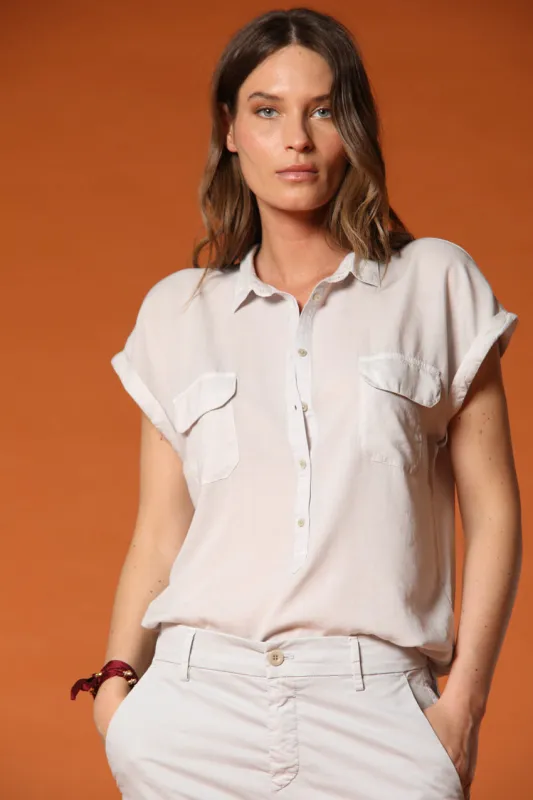 Casta women's short-sleeved tencel shirt sold by Mason's