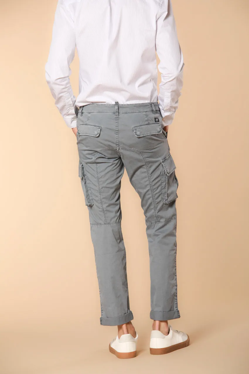 Chile Men's cargo pants in lightweight pima cotton twill special washing Extra-Slim Fit sold by Mason's product image thumbnail 4