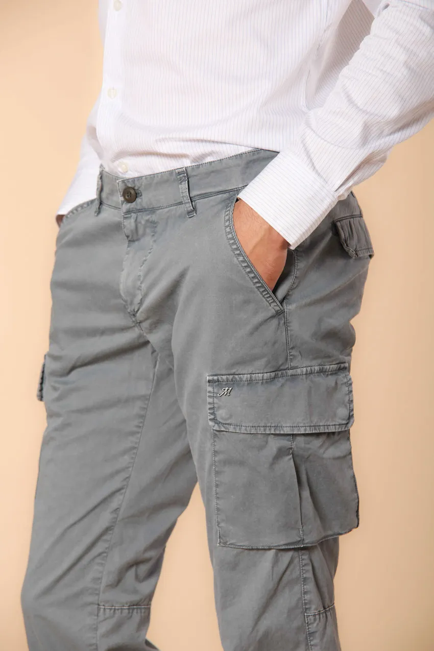 Chile Men's cargo pants in lightweight pima cotton twill special washing Extra-Slim Fit sold by Mason's product image thumbnail 2