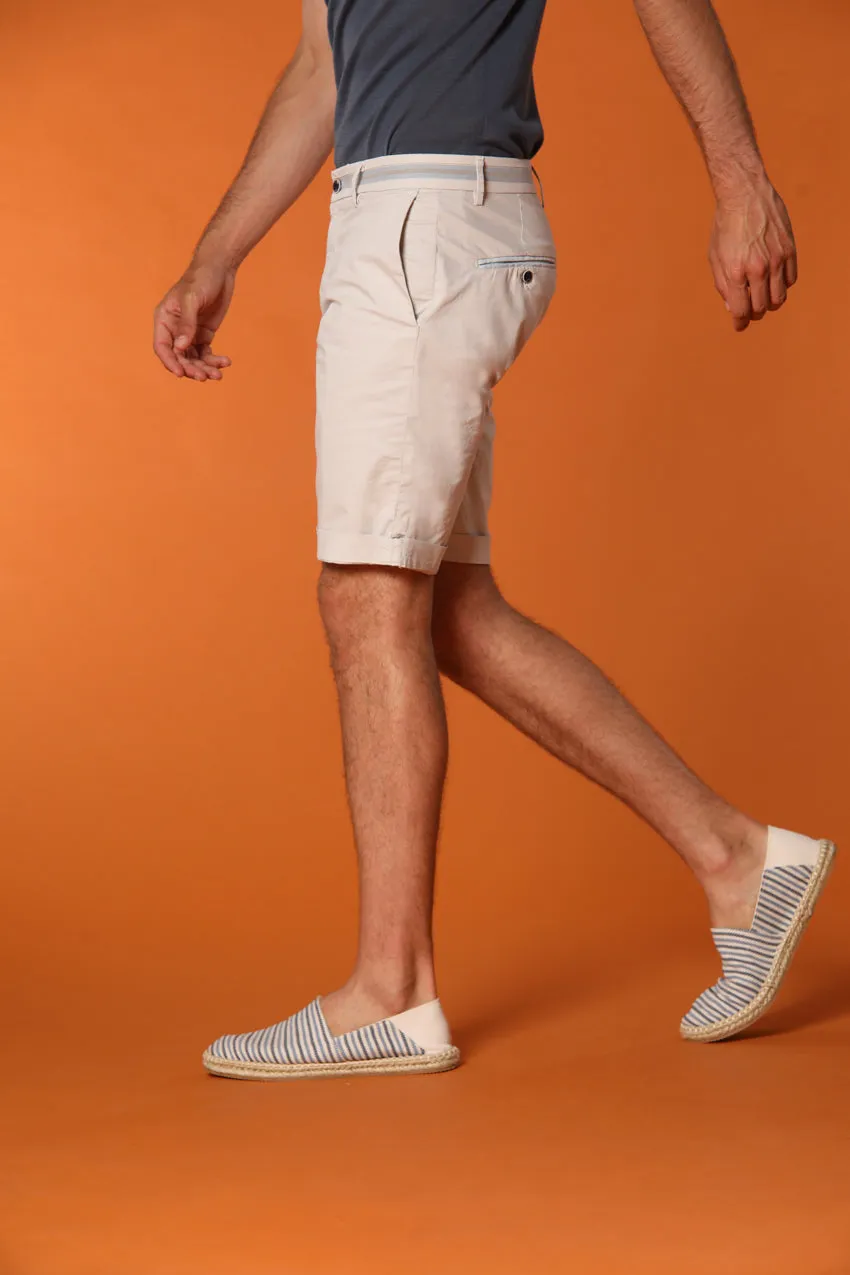 New York Super Star men's chino bermuda shorts in pima cotton Regular fit sold by Mason's product image thumbnail 3