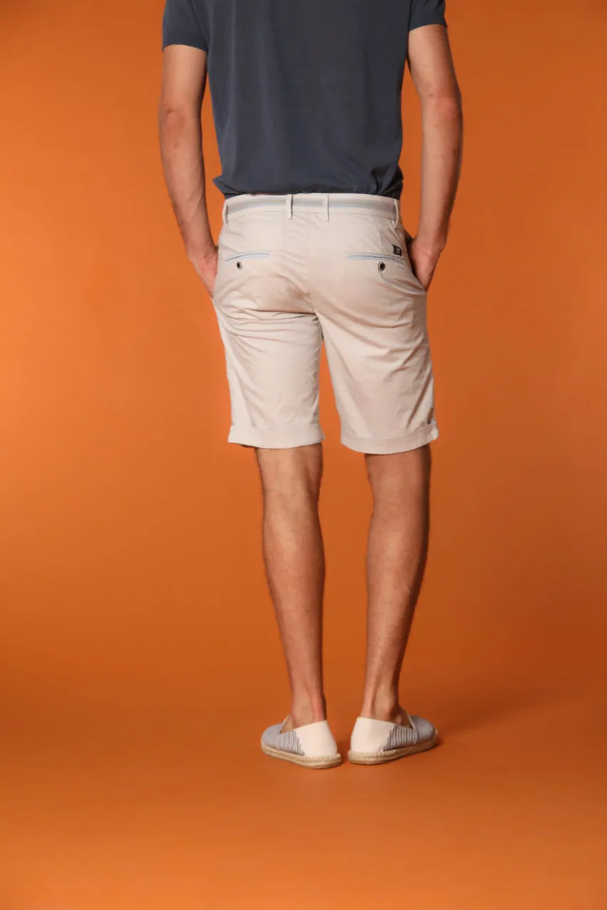 New York Super Star men's chino bermuda shorts in pima cotton Regular fit sold by Mason's product image thumbnail 4
