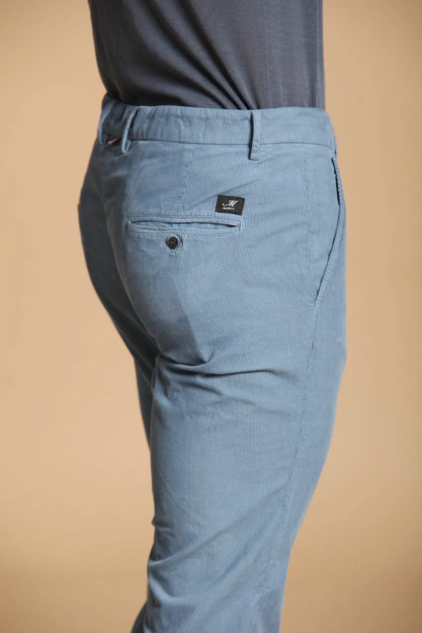 Torino men's chino pants tailored in light velvet slim fit sold by Mason's product image thumbnail 2