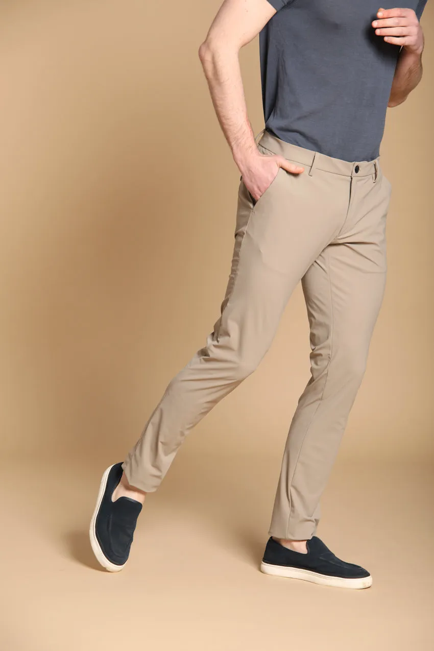 Milano Dynamic men's chino jogger pants in super technical jersey extra slim fit sold by Mason's product image thumbnail 4