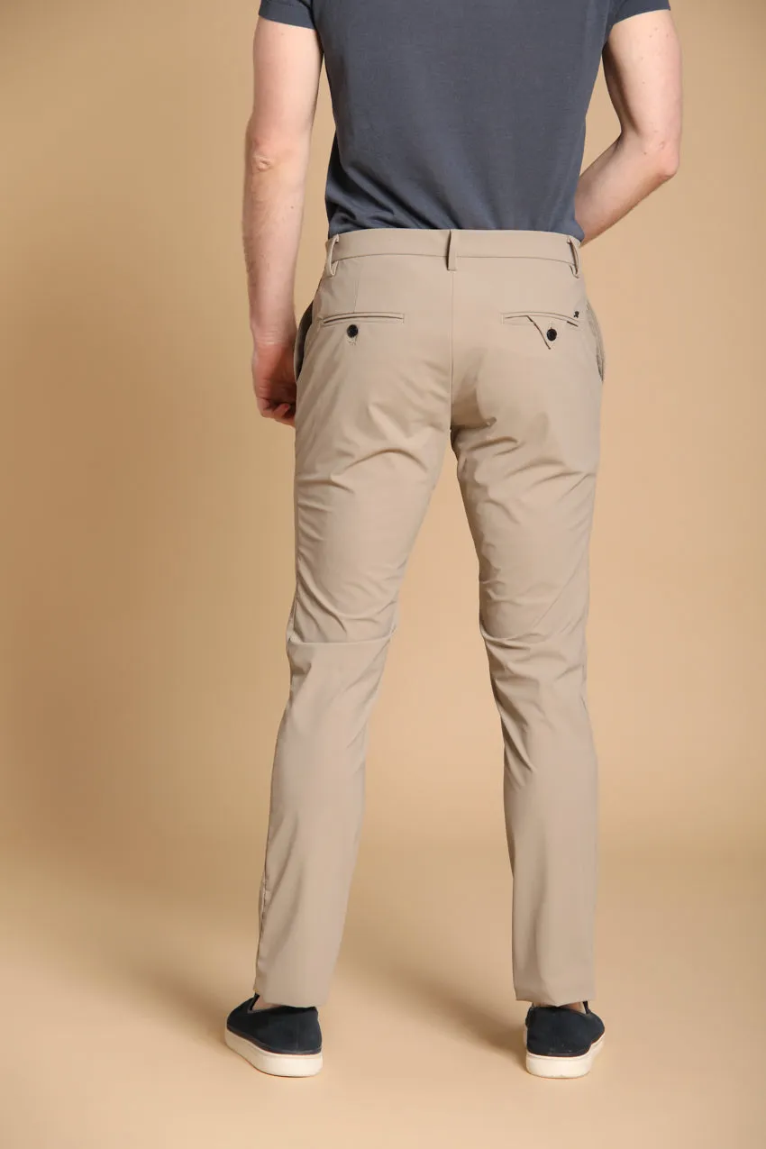Milano Dynamic men's chino jogger pants in super technical jersey extra slim fit sold by Mason's product image thumbnail 5