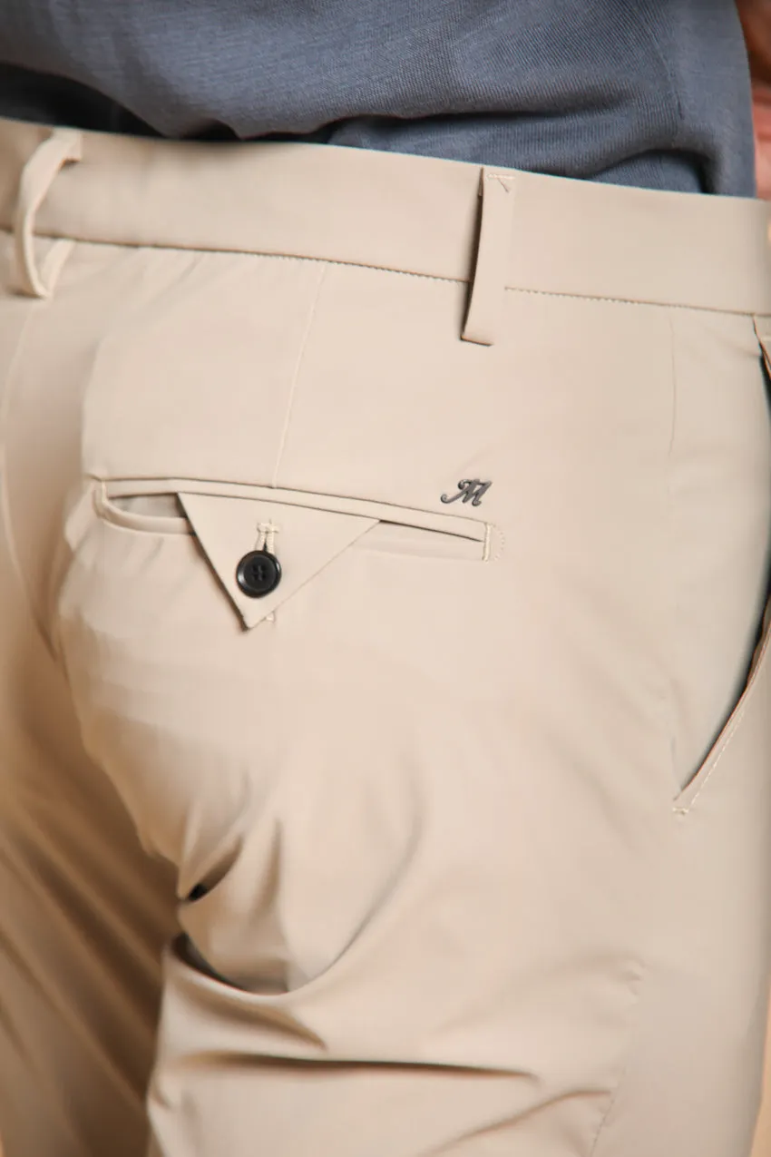 Milano Dynamic men's chino jogger pants in super technical jersey extra slim fit sold by Mason's product image thumbnail 2