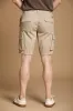 Chile Golf men's cargo jogger bermuda shorts in stretch jersey, Slim Fit sold by Mason's