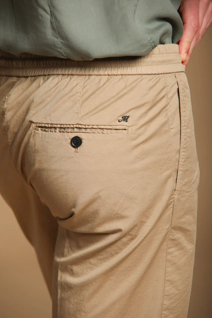 New York Sack men's chino jogger bermuda shorts in Pima Cotton Regular fit sold by Mason's product image thumbnail 2