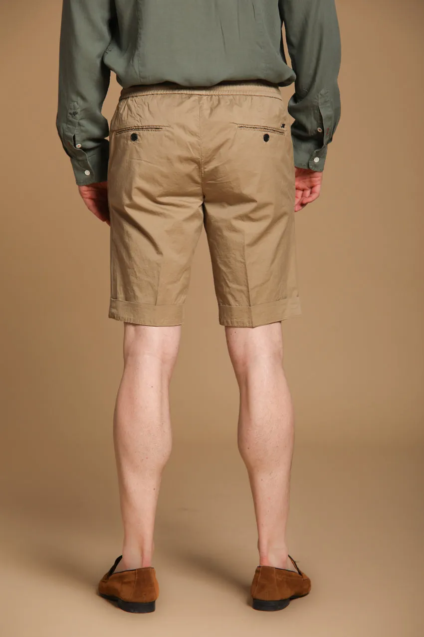 New York Sack men's chino jogger bermuda shorts in Pima Cotton Regular fit sold by Mason's product image thumbnail 4