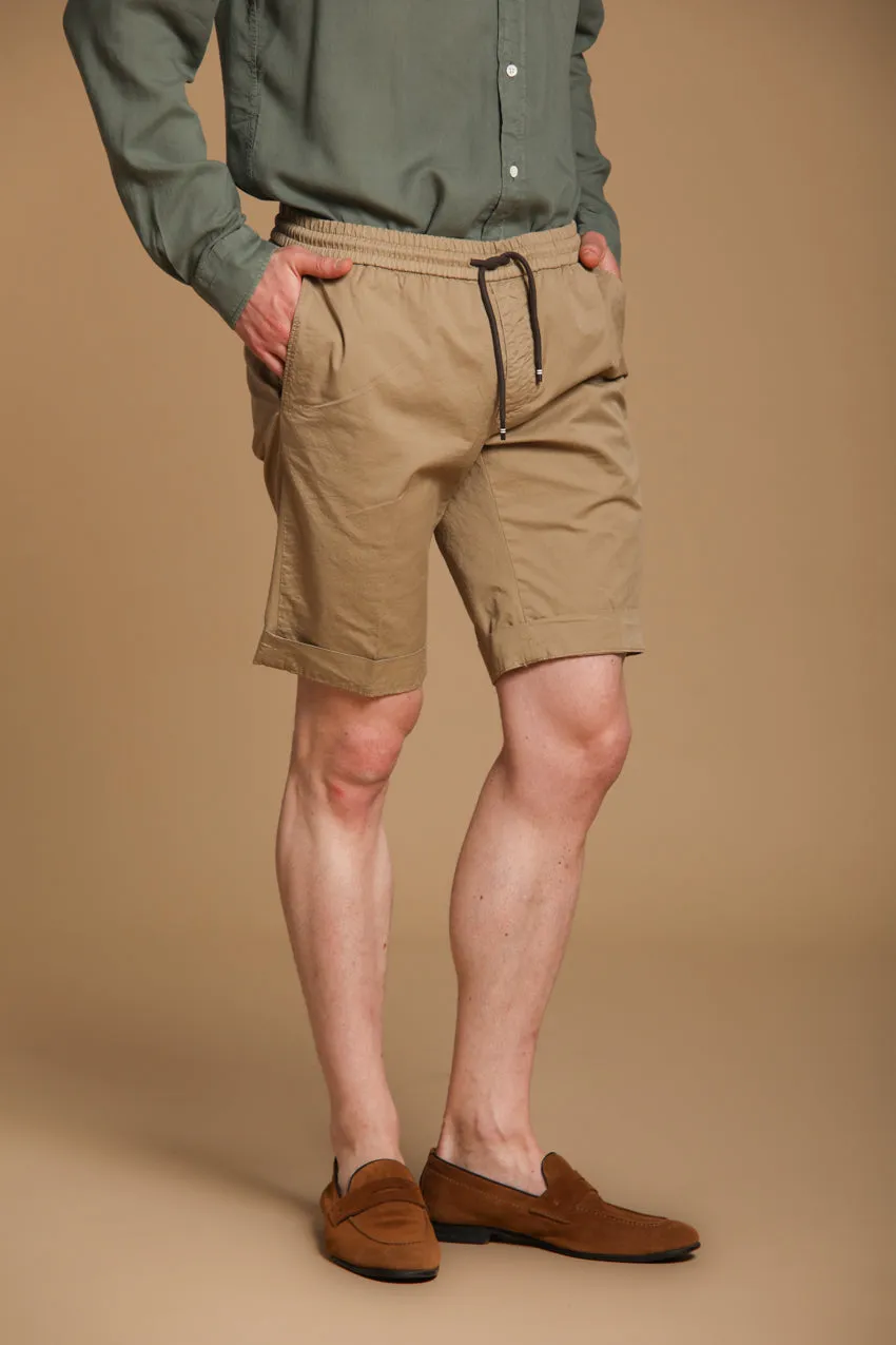 New York Sack men's chino jogger bermuda shorts in Pima Cotton Regular fit sold by Mason's product image thumbnail 3