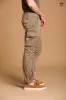 Chile Men's cargo pants in stretch satin Extra Slim Fit ① sold by Mason's