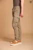 Chile Men's cargo pants in stretch satin Extra Slim Fit ① sold by Mason's
