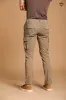 Chile Men's cargo pants in stretch satin Extra Slim Fit ① sold by Mason's