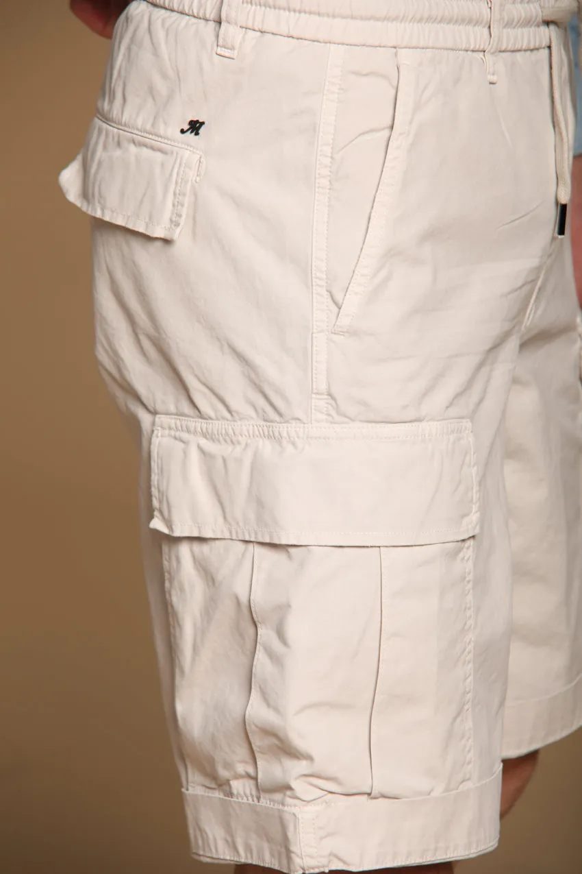 Cargo M74 men's cargo bermuda in oxford cotton canvas relaxed fit sold by Mason's product image thumbnail 2