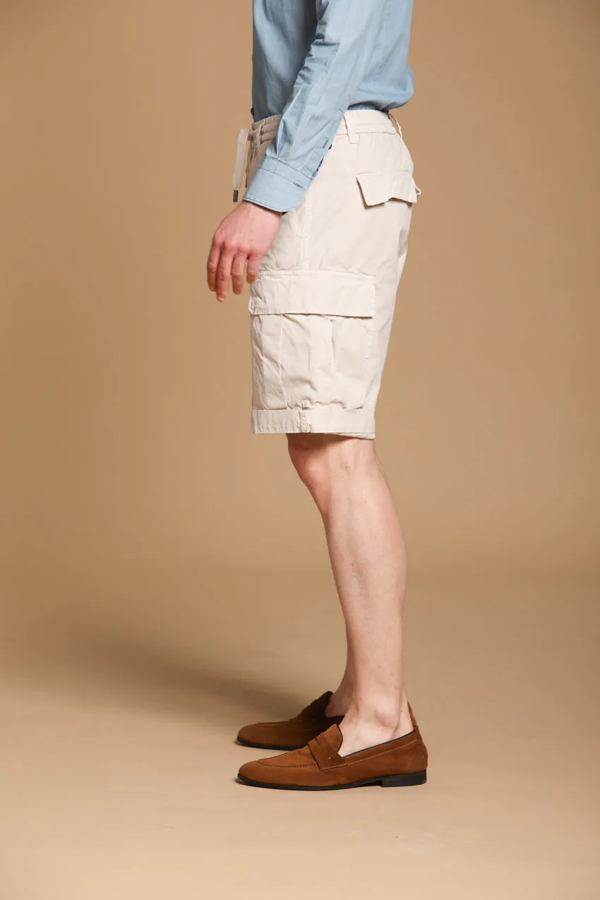 Cargo M74 men's cargo bermuda in oxford cotton canvas relaxed fit sold by Mason's product image thumbnail 3