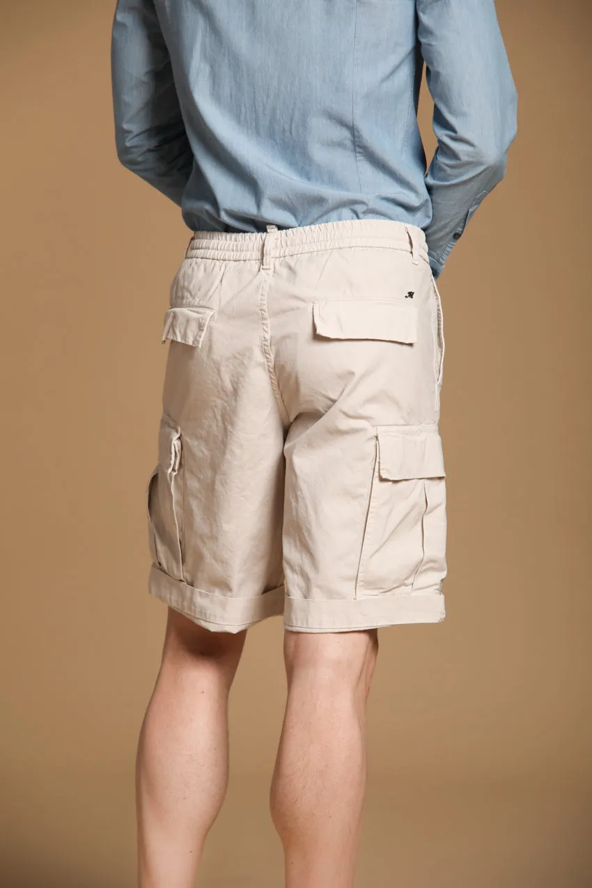 Cargo M74 men's cargo bermuda in oxford cotton canvas relaxed fit sold by Mason's product image thumbnail 5