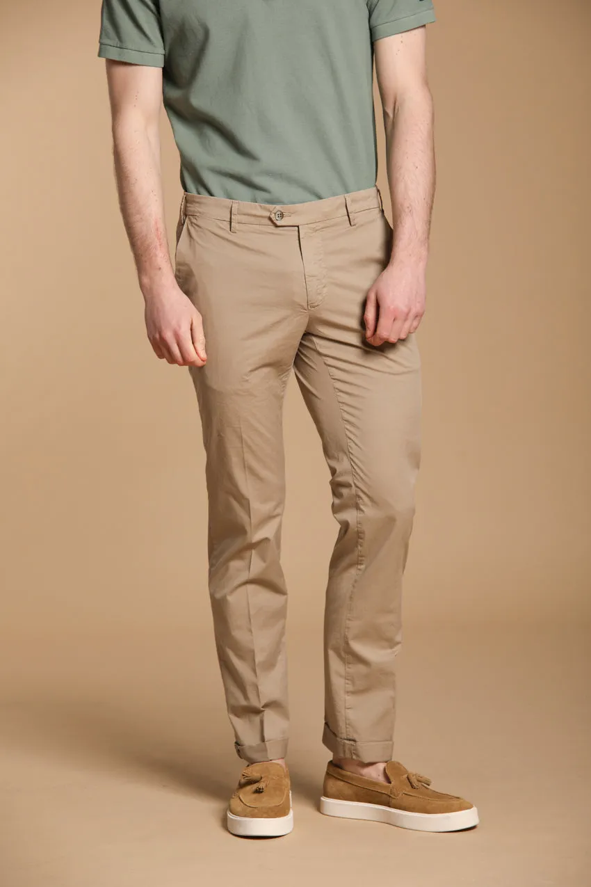 New York Tailored Men's Chino Pants in Pima Cotton Regular Fit sold by Mason's