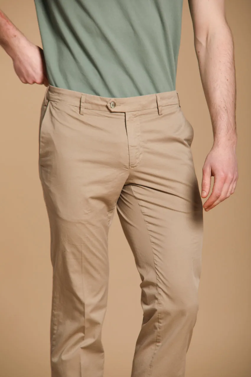 New York Tailored Men's Chino Pants in Pima Cotton Regular Fit sold by Mason's product image thumbnail 3
