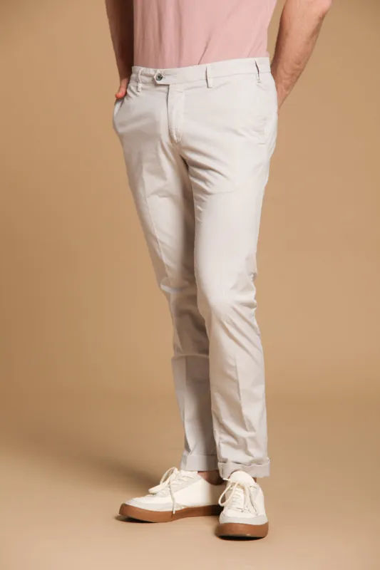 New York Tailored Men's Chino Pants in Pima Cotton Regular Fit sold by Mason's