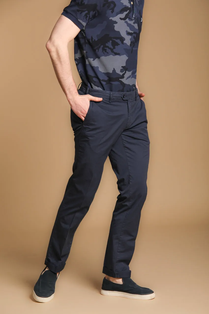 New York Tailored Men's Chino Pants in Pima Cotton Regular Fit sold by Mason's product image thumbnail 3