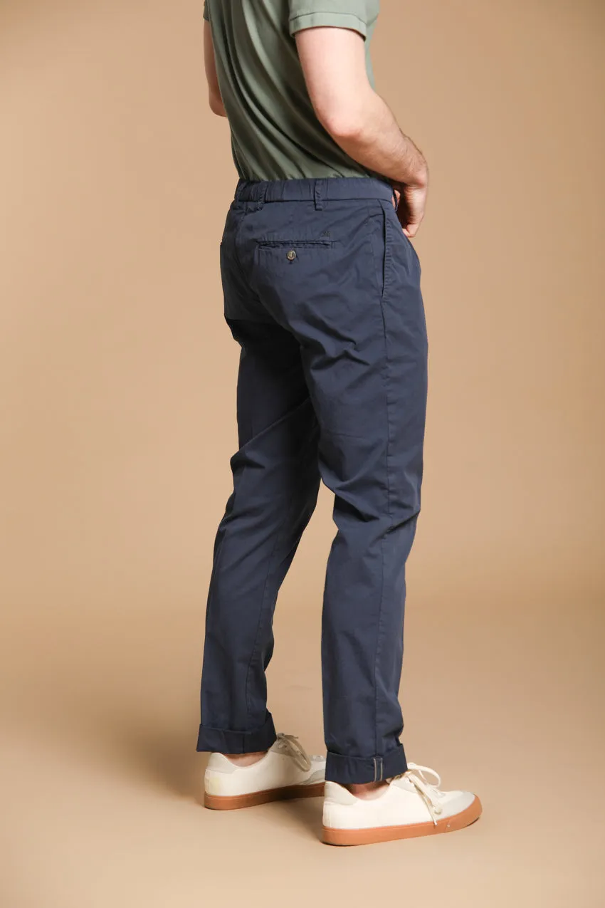 New York 1 Pinces City String men's pants in lightweight pima cotton twill regular fit sold by Mason's product image thumbnail 5