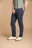 New York 1 Pinces City String men's pants in lightweight pima cotton twill regular fit sold by Mason's