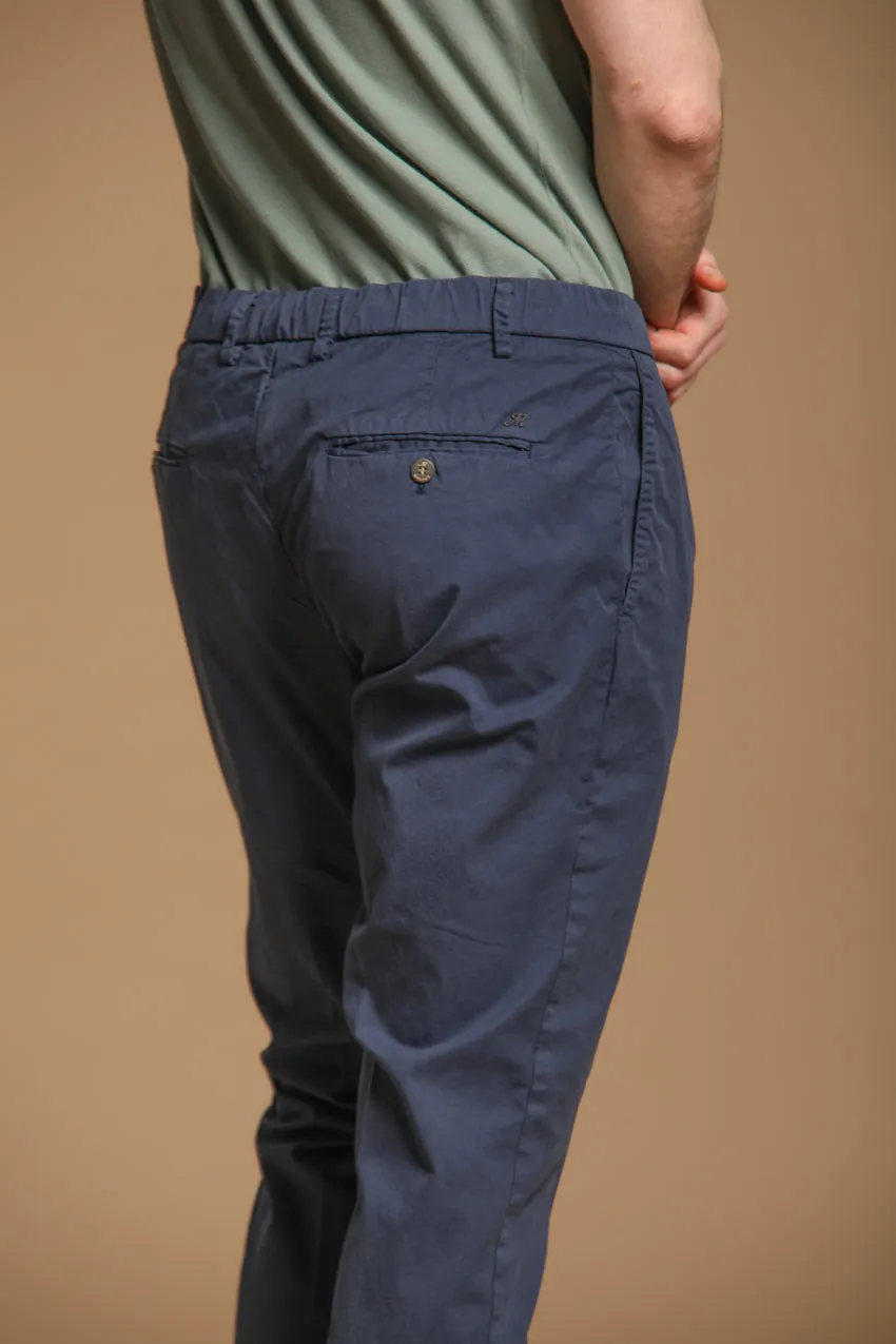 New York 1 Pinces City String men's pants in lightweight pima cotton twill regular fit sold by Mason's product image thumbnail 2