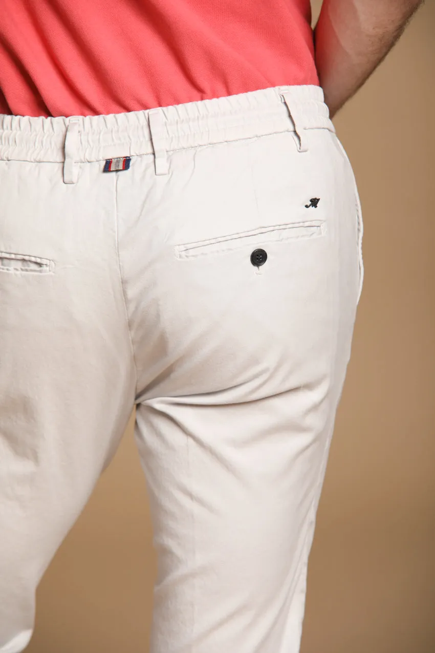 Milano Jogger men's chino jogger in cotton and tencel extra slim fit sold by Mason's product image thumbnail 2