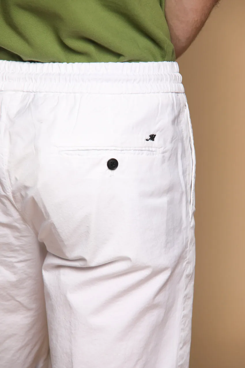 New York Sack men's chino jogger bermuda shorts in Pima Cotton Regular fit sold by Mason's product image thumbnail 2
