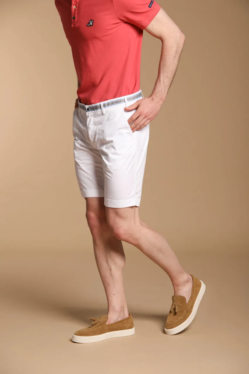 New York Summer men's chino bermuda shorts in pima cotton Regular fit sold by Mason's product image thumbnail 3