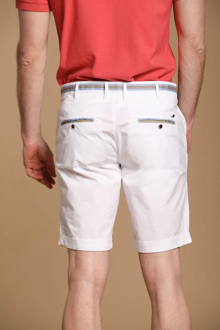 New York Summer men's chino bermuda shorts in pima cotton Regular fit sold by Mason's product image thumbnail 5