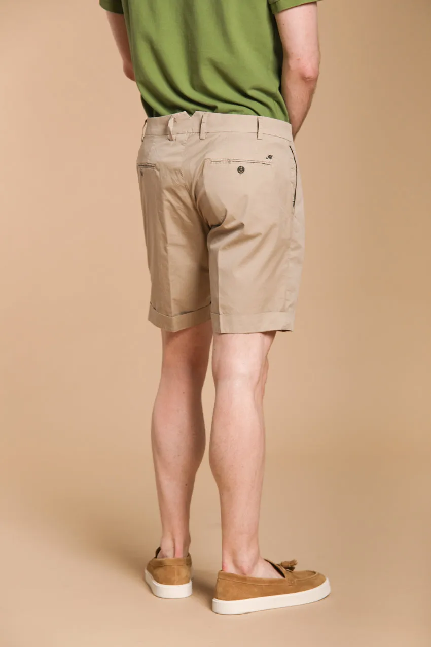 New York Time 1 Pinces men's chino bermuda shorts in Pima cotton Regular fit sold by Mason's product image thumbnail 5