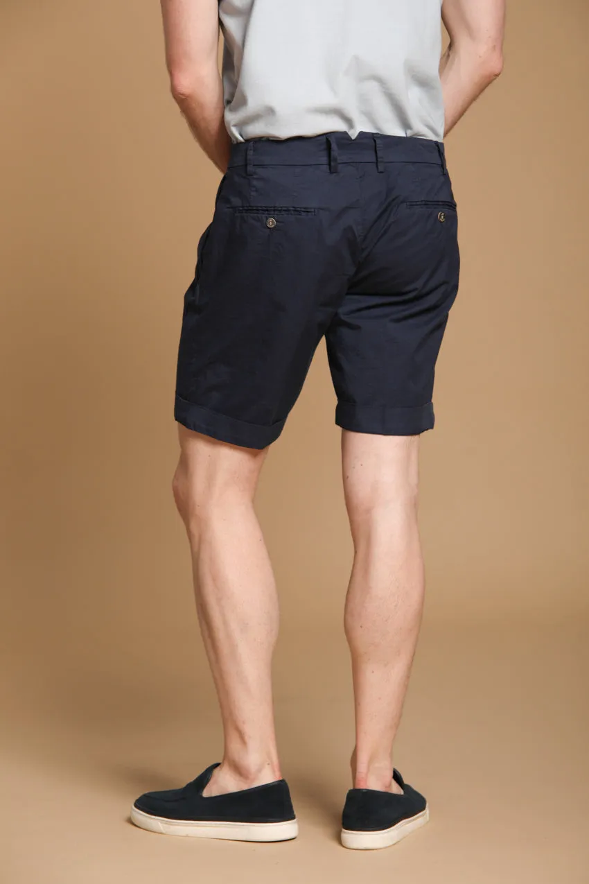 New York Time 1 Pinces men's chino bermuda shorts in pima cotton Regular fit sold by Mason's product image thumbnail 5