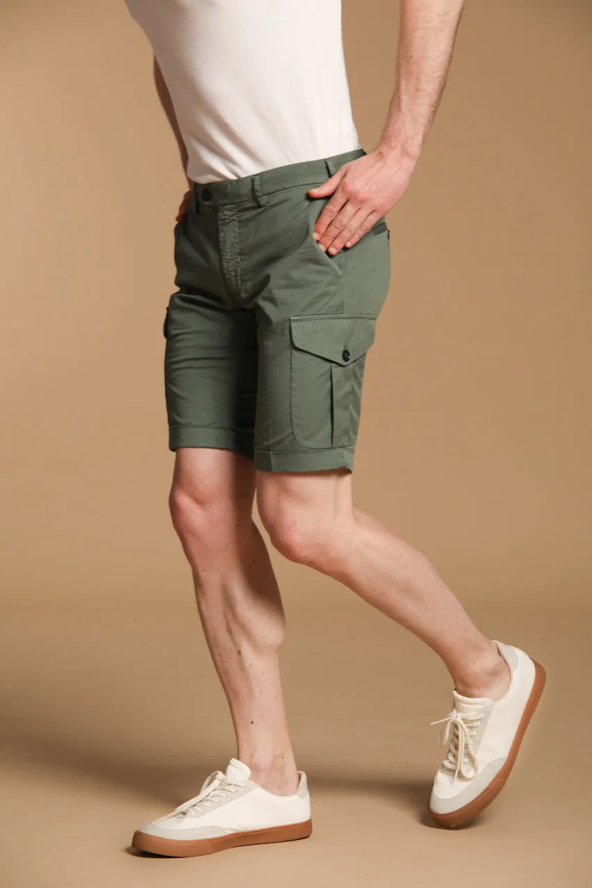 New York Cargo men's cargo bermuda shorts in pima cotton Regular fit sold by Mason's product image thumbnail 3