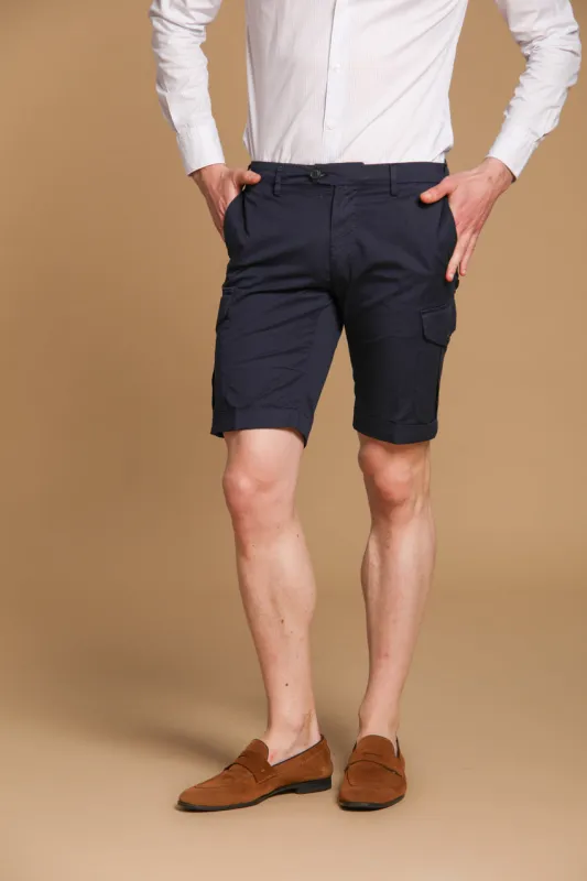 New York Cargo men's cargo bermuda shorts in pima cotton Regular fit  sold by Mason's