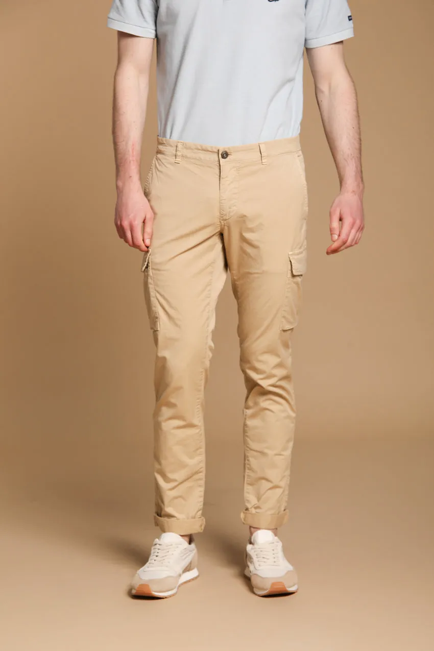 Chile Men's Cargo Pants in Pima Cotton Regular Fit sold by Mason's