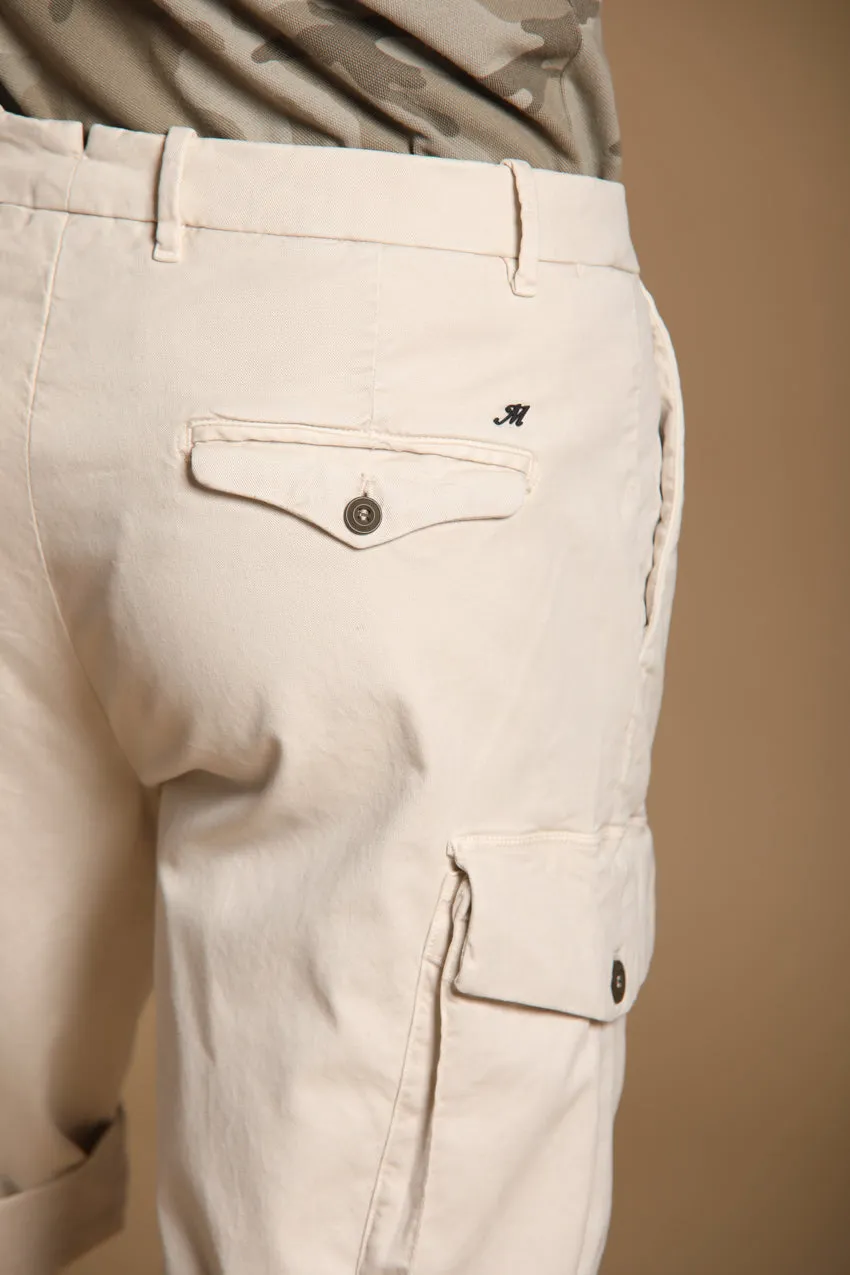 Cargo 22 men's cargo bermuda shorts in stretch cotton-silk gabardine Relaxed fit sold by Mason's product image thumbnail 2