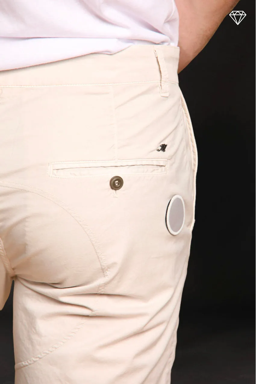 John Coolkhinos men's chino bermuda shorts in pima cotton logo edition carrot fit ① sold by Mason's product image thumbnail 2