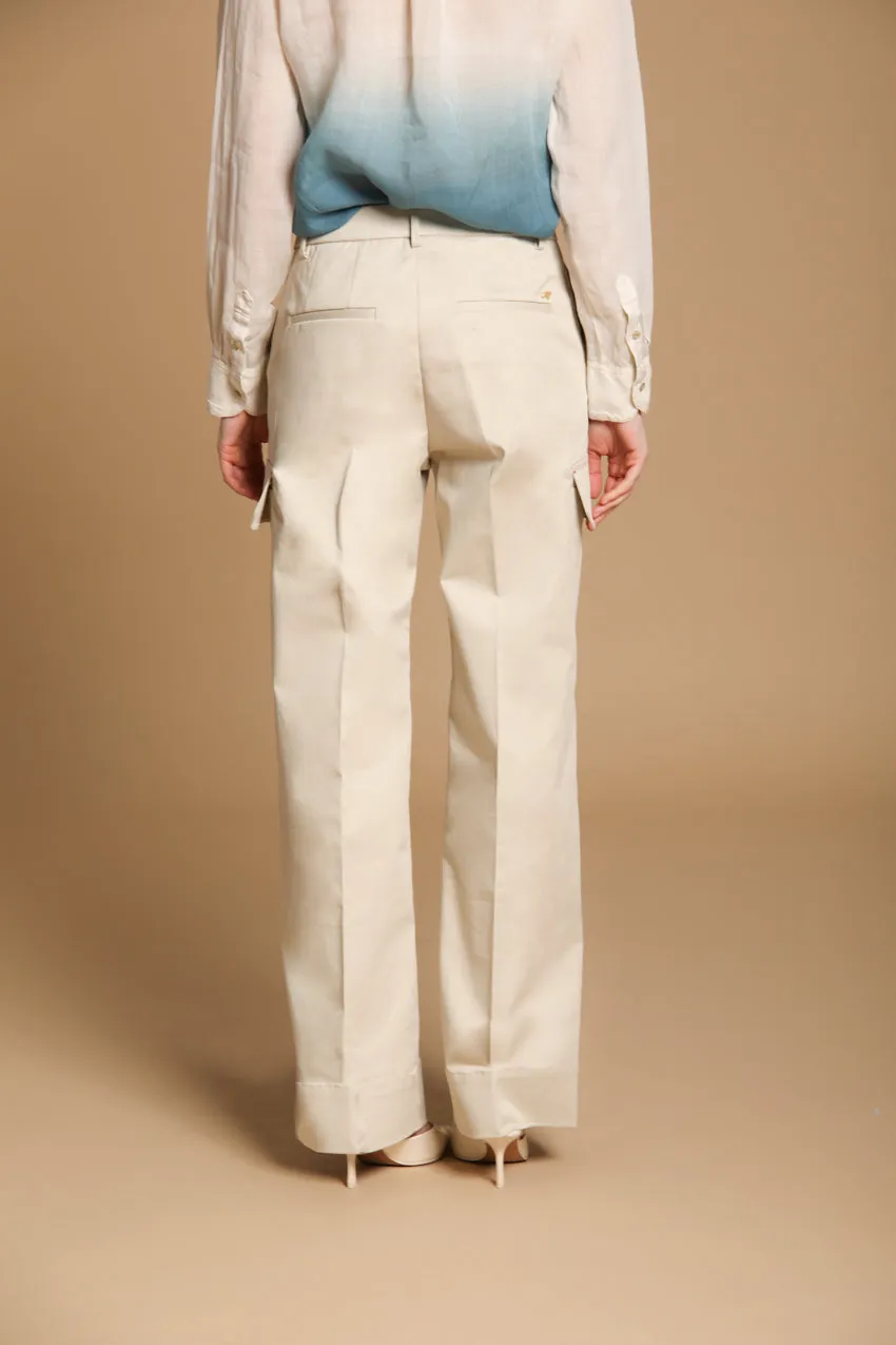 New York Studio women's Cargo Pants in cotton twill Relaxed fit sold by Mason's product image thumbnail 3