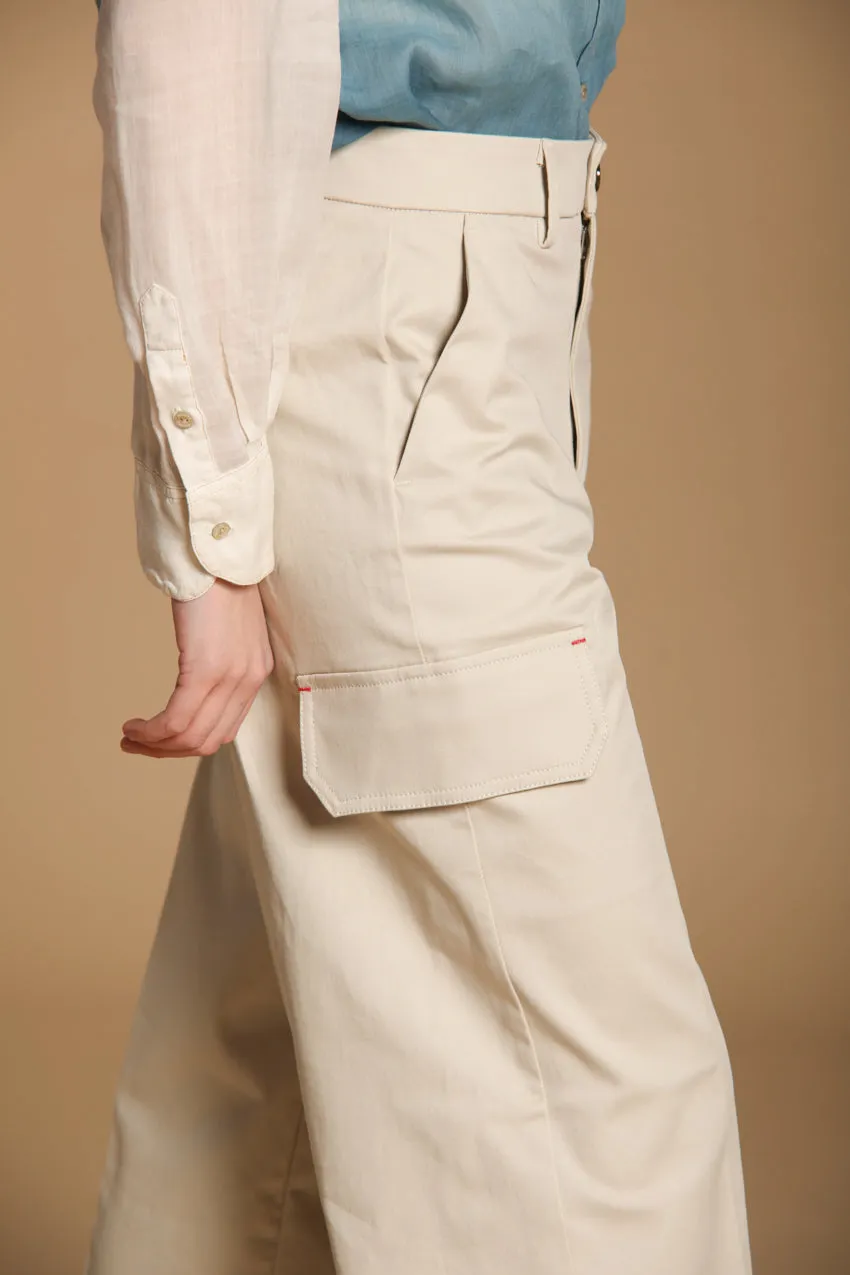 New York Studio women's Cargo Pants in cotton twill Relaxed fit sold by Mason's product image thumbnail 2