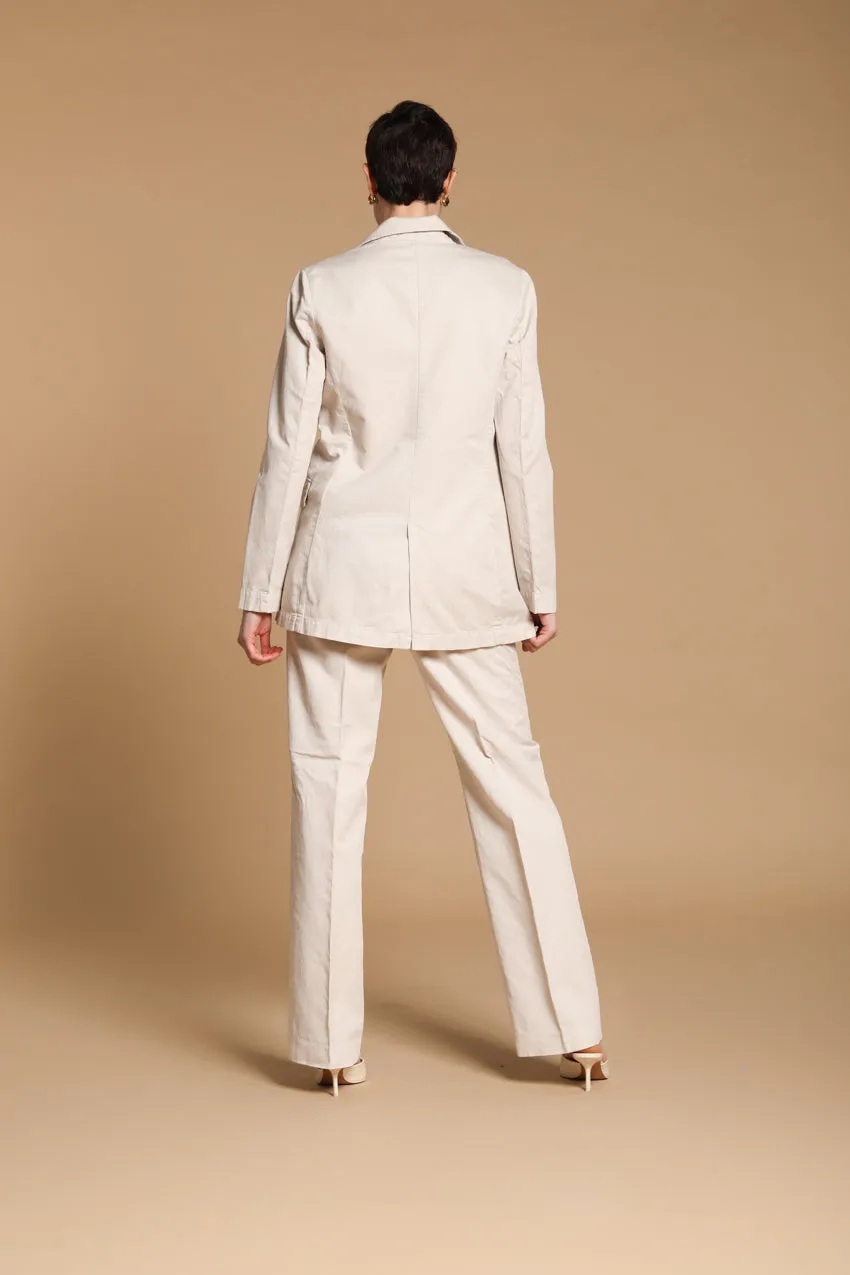 Irene women's blazer in linen and cotton twill sold by Mason's product image thumbnail 4