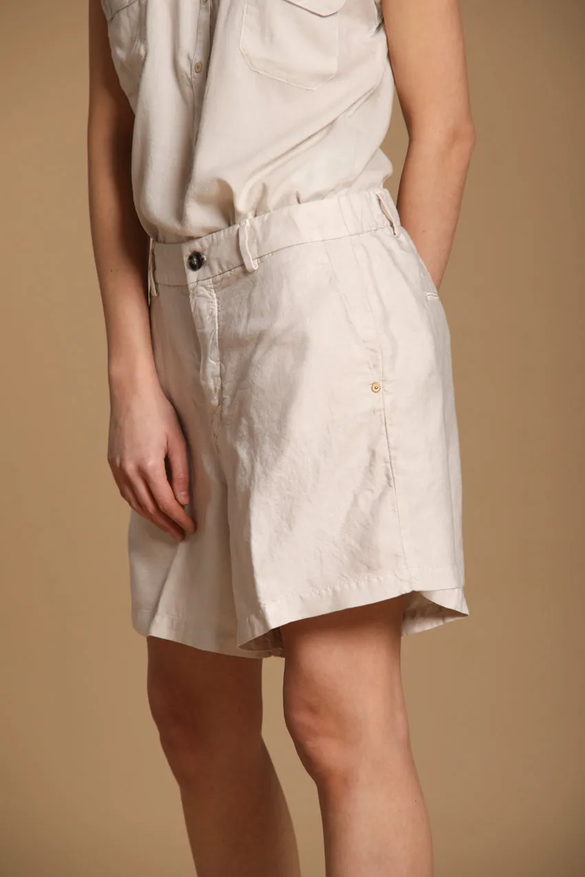 New York Cozy women's chino bermuda in woven relaxed fit sold by Mason's product image thumbnail 4