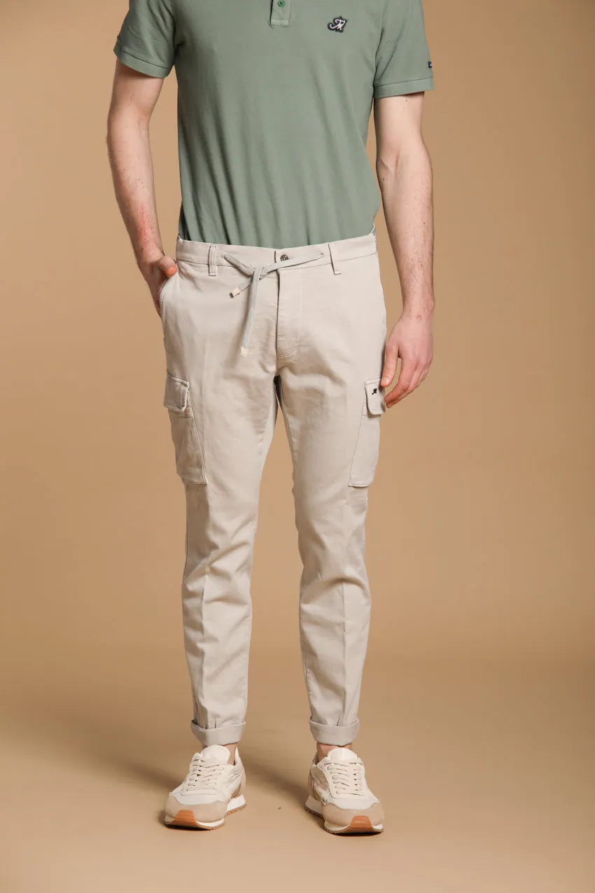 Chile Golf men's cargo jogger pants in stretch jersey carrot fit sold by Mason's