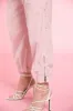 Evita woman cargo pants in tencel and cotton with embroidery curvy sold by Mason's