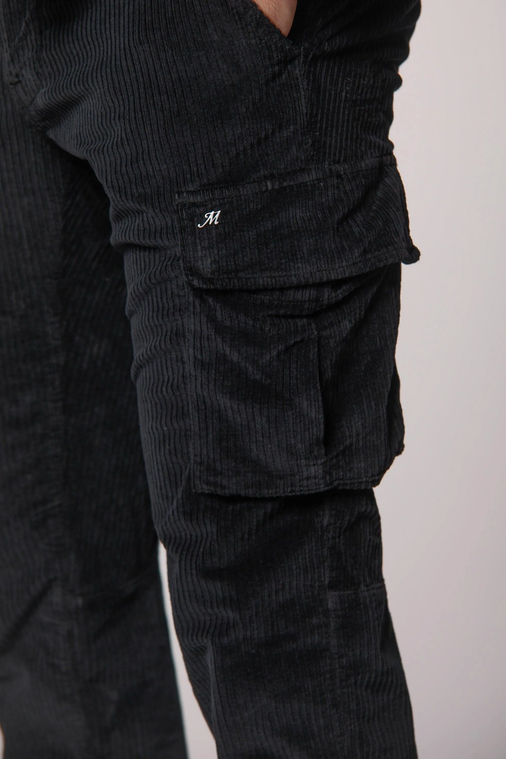 Chile man cargo pant in 500 striped velvet extra slim sold by Mason's product image thumbnail 2